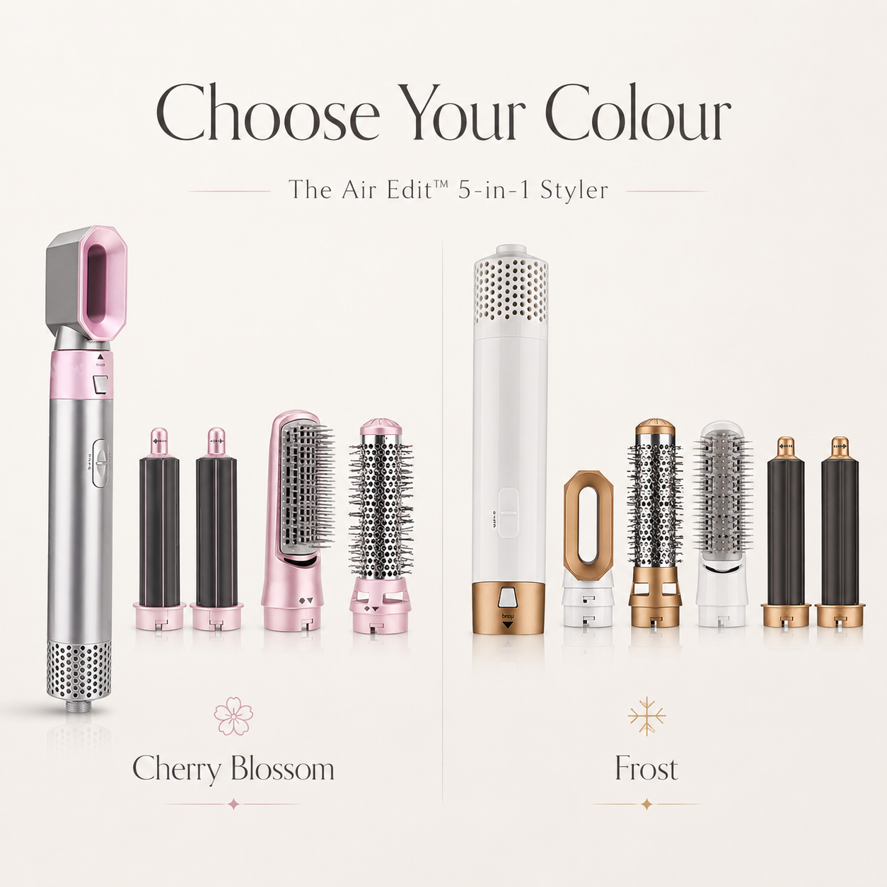 The Air Edit™ 5-in-1 Hot Air Styler