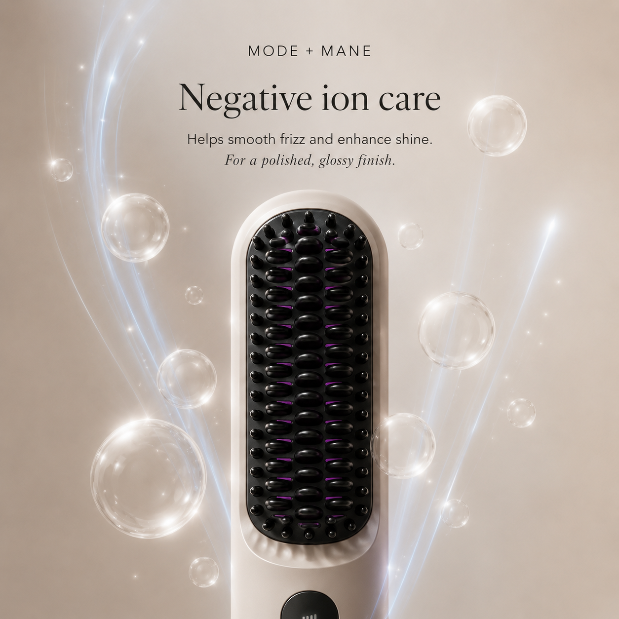 The GoGloss Pro™ Portable Straightener Brush