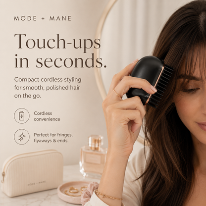 GoGloss Mini™ Cordless Hair Straightener Comb
