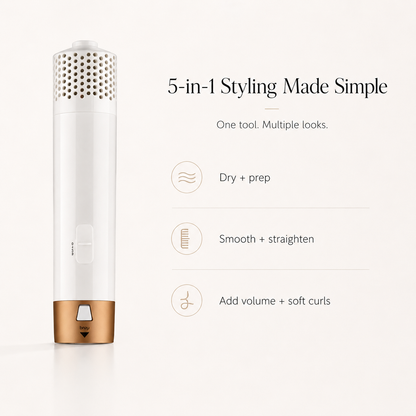 The Air Edit™ 5-in-1 Hot Air Styler