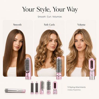 The Air Edit™ 5-in-1 Hot Air Styler