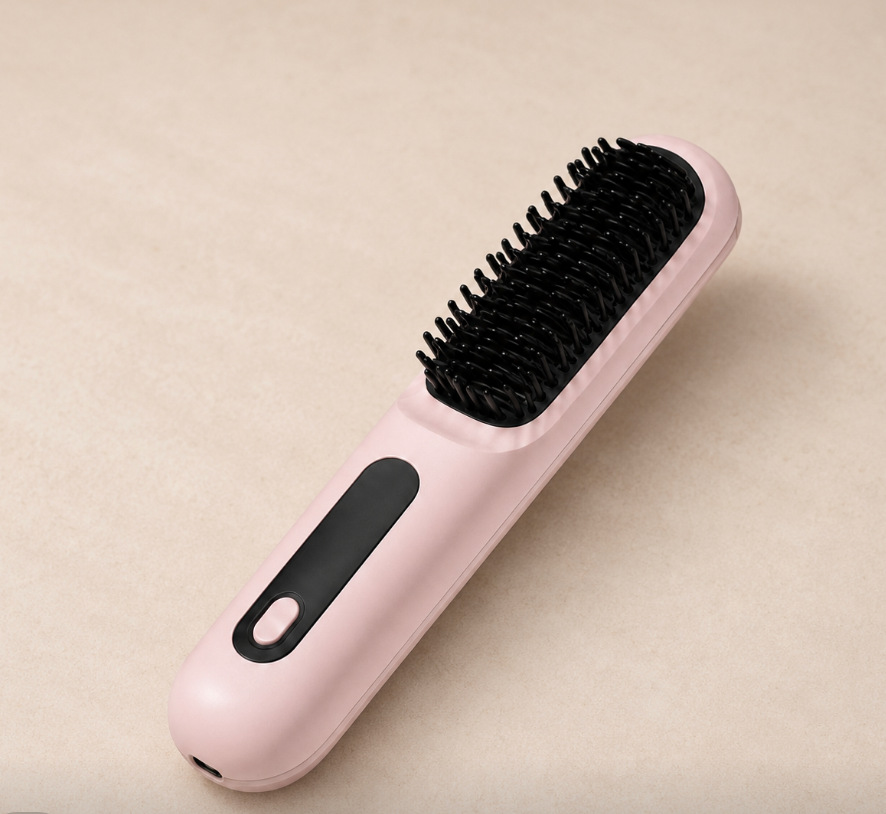 The GoGloss Pro™ Portable Straightener Brush